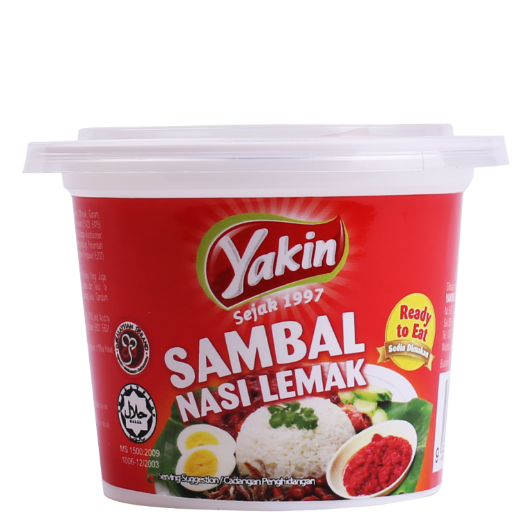 SAMBAL PASTE / SAMBAL NASI LEMAK – Yakin Sedap