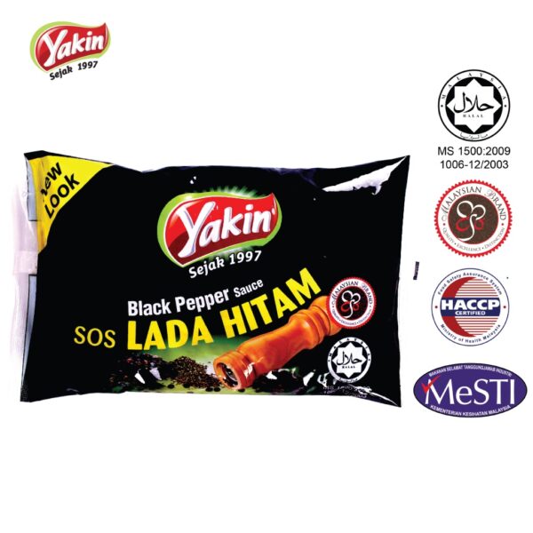YAKIN SEDAP Black Pepper Sauce Pouch (1kg) - Image 3