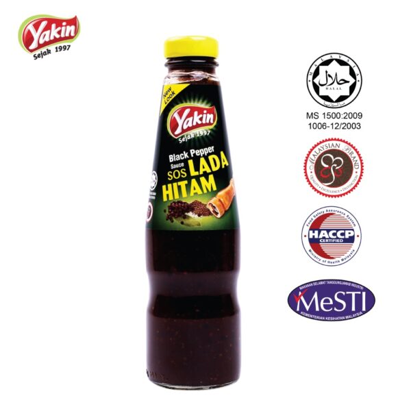 YAKIN SEDAP Sos Lada Hitam / Black Pepper Sauce (250g) - Image 3
