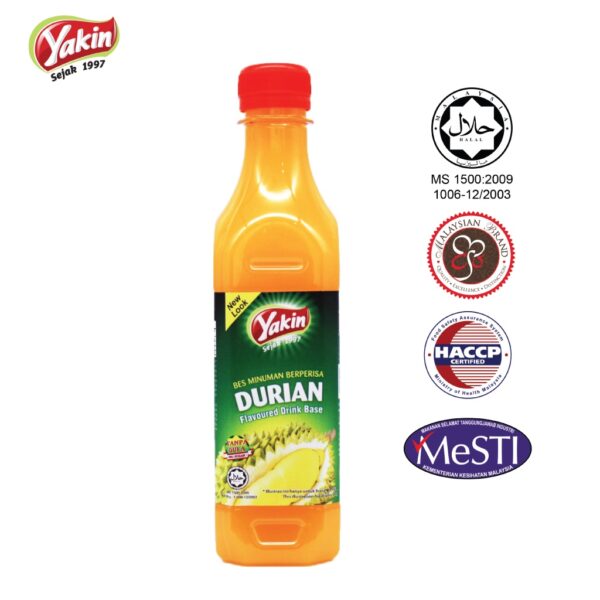 YAKIN SEDAP 4x Durian Drink Base (350ml) + FREE GIFT - Image 3