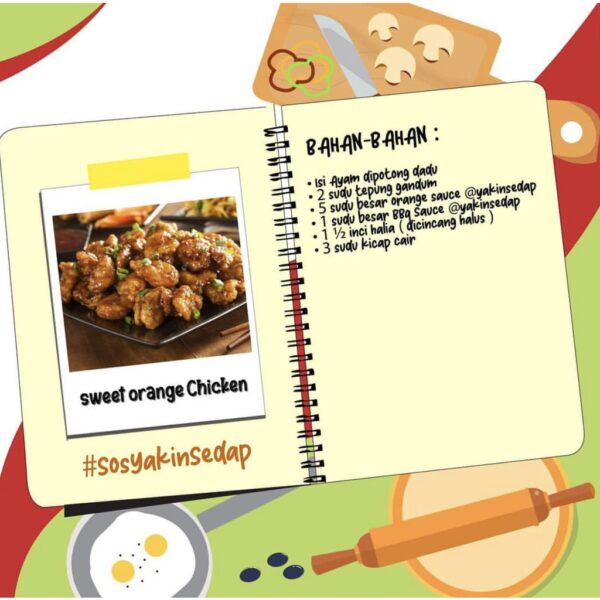 YAKIN SEDAP Orange Sauce (250g) - Image 8