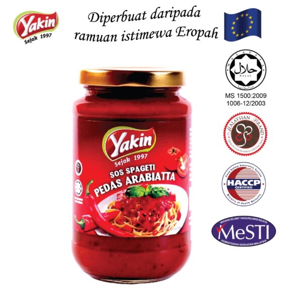 YAKIN SEDAP Arabiatta Pasta Sauce (350g) - Image 2