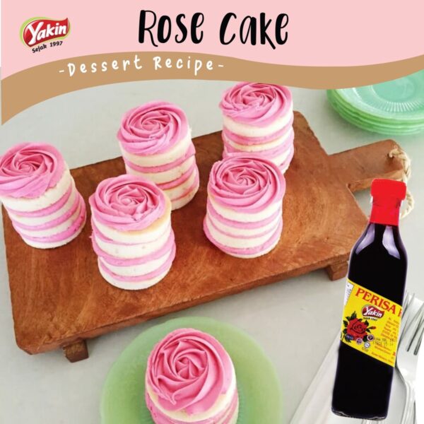 YAKIN SEDAP 4x Sirap Ros / Perisa Ros (350ml) - Image 3
