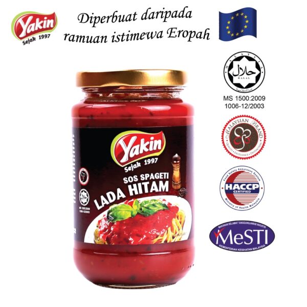 YAKIN SEDAP Black Pepper Pasta Sauce (350g) - Image 2