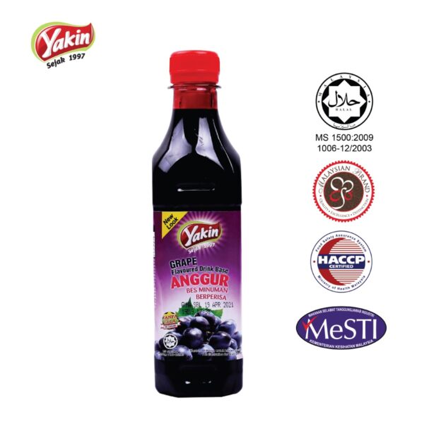 YAKIN SEDAP 4x Grape Drink Base (350ml) + FREE GIFT - Image 3