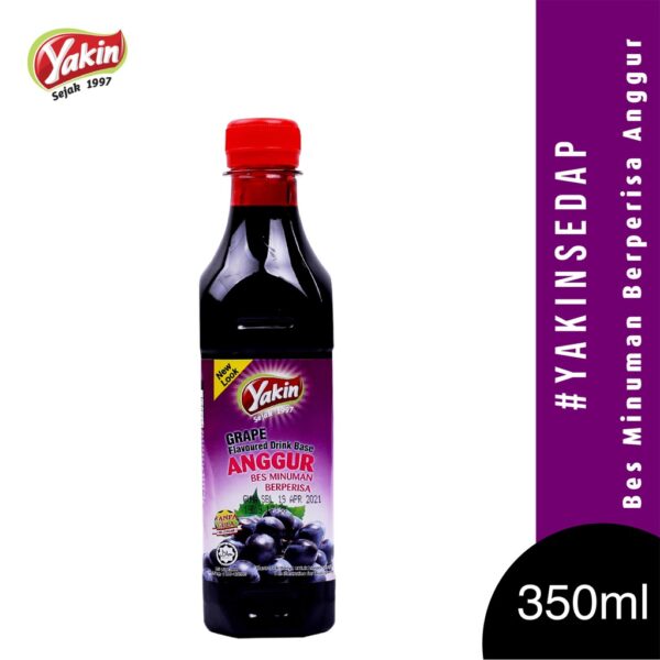YAKIN SEDAP 4x Grape Drink Base (350ml) + FREE GIFT - Image 2