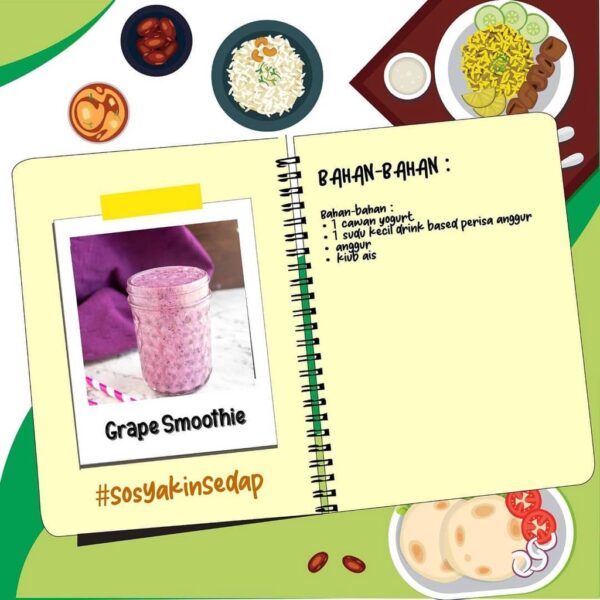 YAKIN SEDAP 4x Grape Drink Base (350ml) + FREE GIFT - Image 7