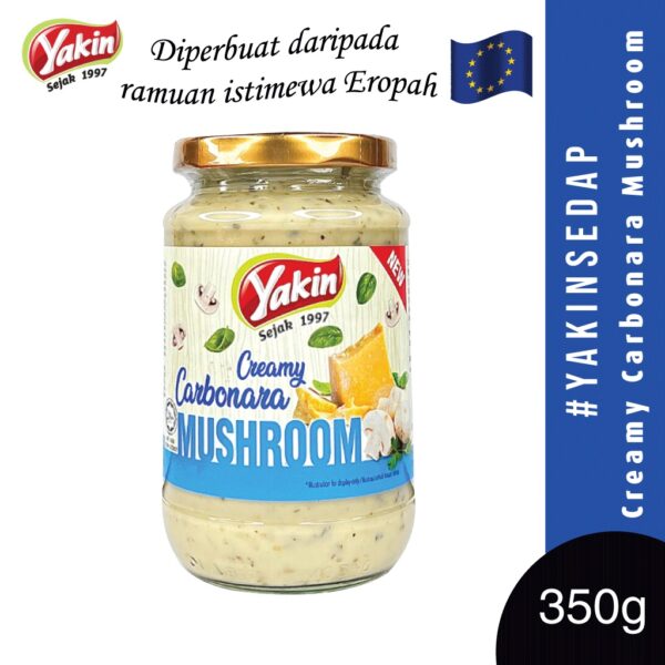 YAKIN SEDAP Creamy Mushroom Carbonara (350g) - Image 2