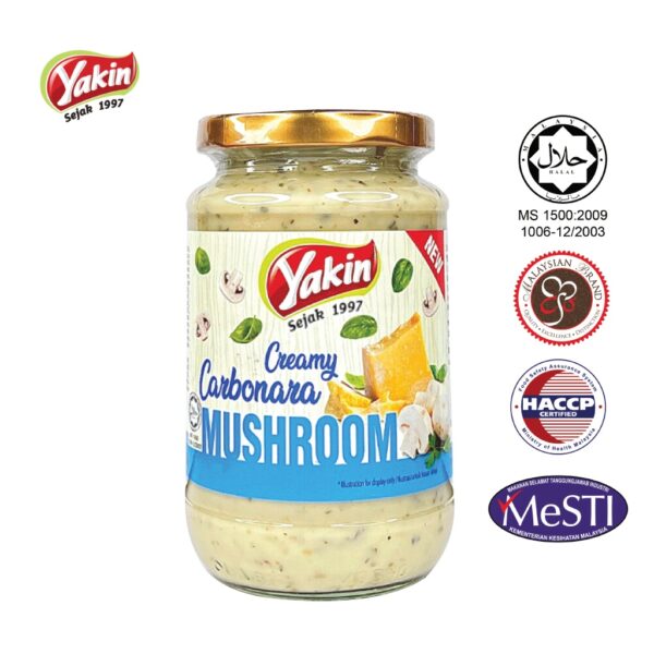 YAKIN SEDAP Creamy Mushroom Carbonara (350g) - Image 3