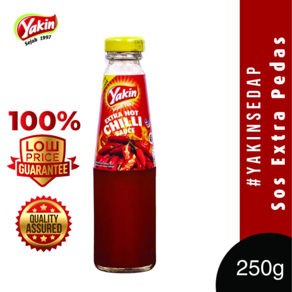 YAKIN SEDAP Extra Hot Chili Sauce (250g) - Image 2
