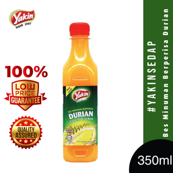 YAKIN SEDAP 4x Durian Drink Base (350ml) + FREE GIFT