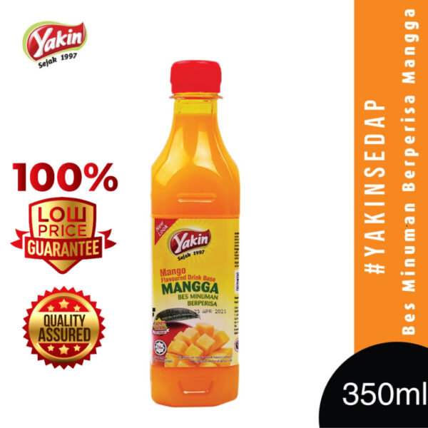 YAKIN SEDAP 4x Mango Drink Base (350ml) + FREE GIFT