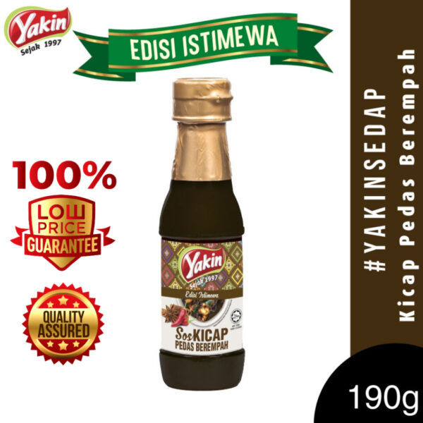 YAKIN SEDAP Sos Kicap Berempah (190g) - Image 2