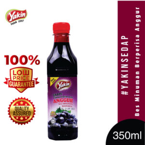 YAKIN SEDAP 4x Grape Drink Base (350ml) + FREE GIFT