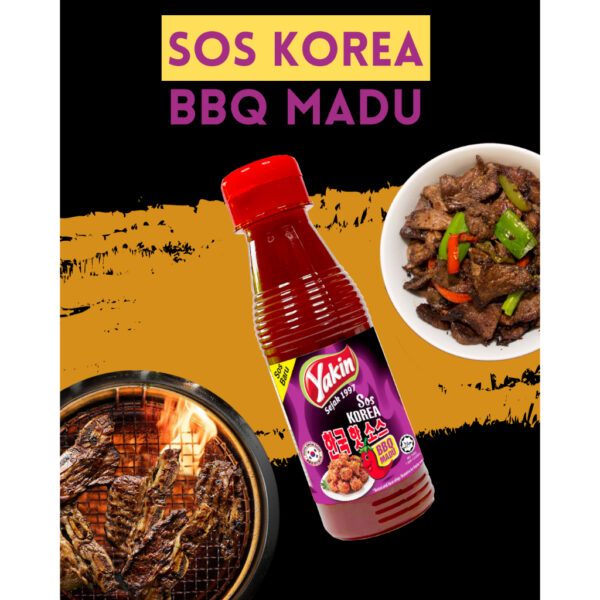 YAKIN SEDAP Sos Korea BBQ Honey (150g) - Image 2