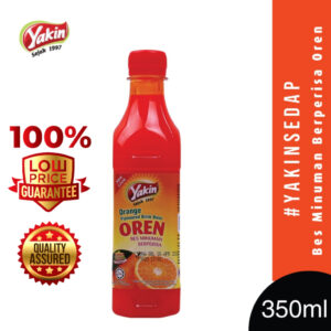 YAKIN SEDAP 4x Orange Drink Base (350ml)