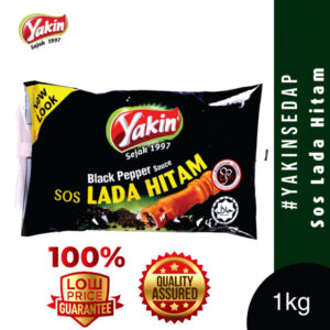 YAKIN SEDAP Black Pepper Sauce Pouch (1kg)