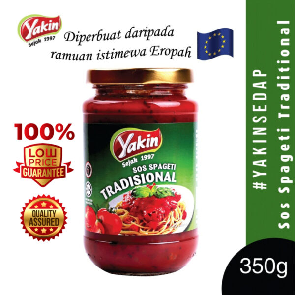 Yakin Sedap Traditional Pasta Sauce (350g) - Image 2