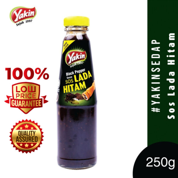 YAKIN SEDAP Sos Lada Hitam / Black Pepper Sauce (250g) - Image 2