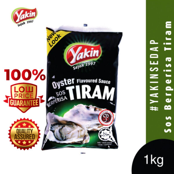 YAKIN SEDAP Sos Tiram / Oyster Flavoured Sauce Pouch (1kg) (Copy)