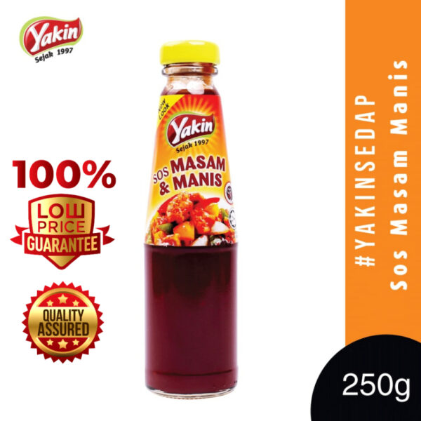 YAKIN SEDAP Sos Masam Manis/ Sweet & Sour Sauce (250g) - Image 2