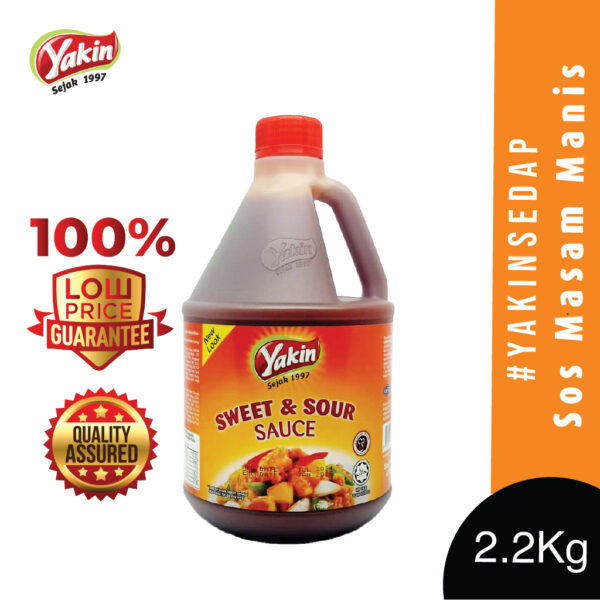 YAKIN SEDAP Sos Masam Manis/ Sweet & Sour Sauce (2.2kg) - Image 3