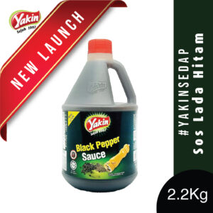 YAKIN SEDAP  Sos Lada Hitam / Black Pepper Sauce (2.2kg)
