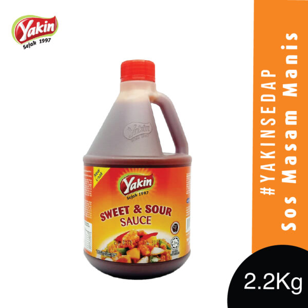 YAKIN SEDAP Sos Masam Manis/ Sweet & Sour Sauce (2.2kg) - Image 4