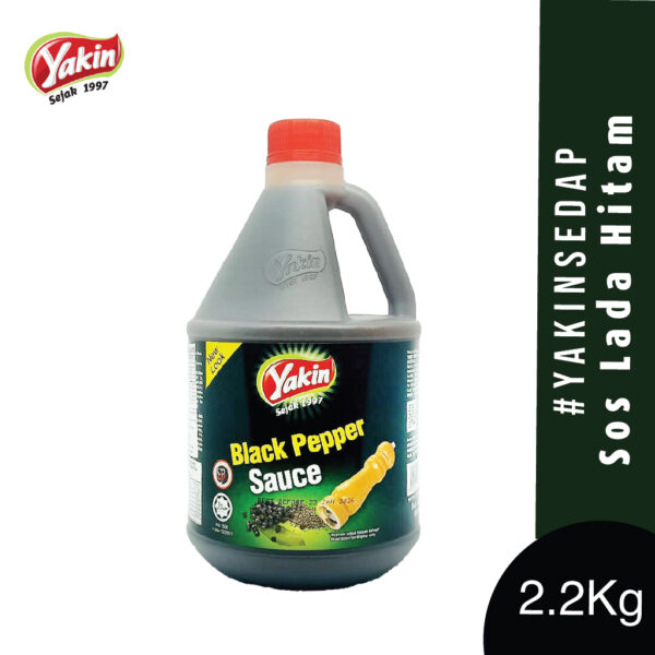 YAKIN SEDAP  Sos Lada Hitam / Black Pepper Sauce (2.2kg) - Image 4