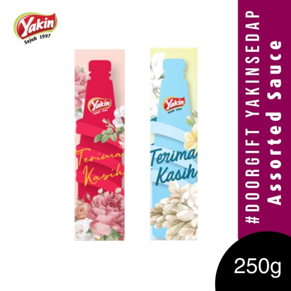 Doorgift Kaca 14x Pilihan Sos Doorgift Kicap / Doorgift Kahwin (250G) - Image 3