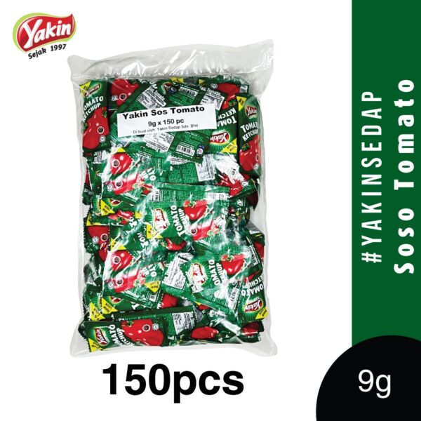 Yakin Sedap Tomato Sauce Sachet (150 Pcs/1000 Pcs x 9g) - Image 3