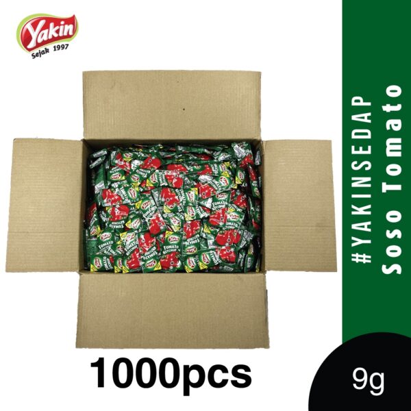 Yakin Sedap Tomato Sauce Sachet (150 Pcs/1000 Pcs x 9g) - Image 4