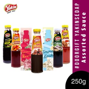 Doorgift Kaca 14x Pilihan Sos Doorgift Kicap / Doorgift Kahwin (250G)