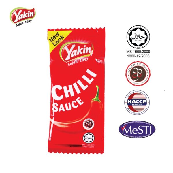Yakin Sedap Chili Sauce Sachet (150 Pcs/1000 Pcs x 9g) - Image 2