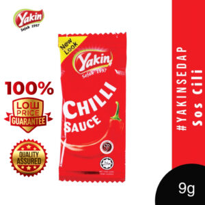 Yakin Sedap Chili Sauce Sachet (150 Pcs/1000 Pcs x 9g)