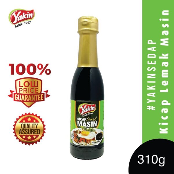 YAKIN SEDAP Kicap Masin (310g) - Image 2